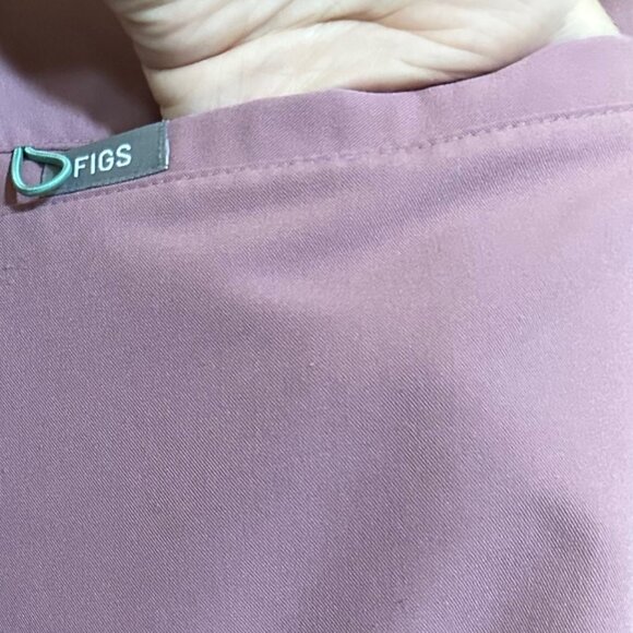 Figs Mauve Scrub Top - Picture 3 of 8